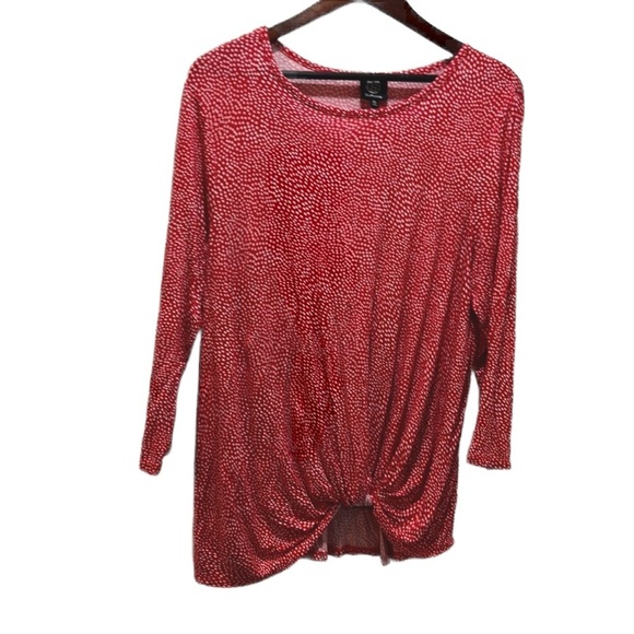 bobeau Tops - 🦀Bobeau XL women’s beautiful red blouse /top GUC